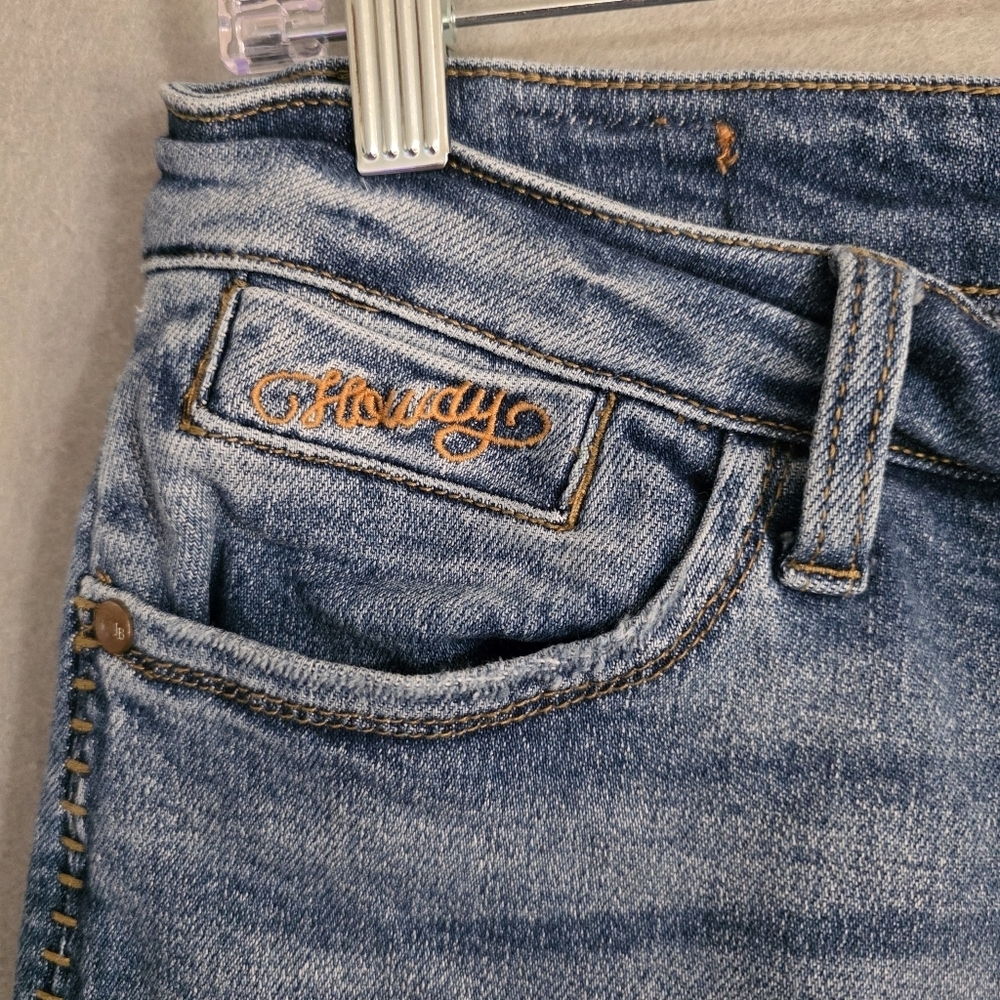 Judy Blue Howdy High Waist Boyfriend Fit Seam Stitch Jeans JB88108MD Size 9/29 - Picture 7 of 12